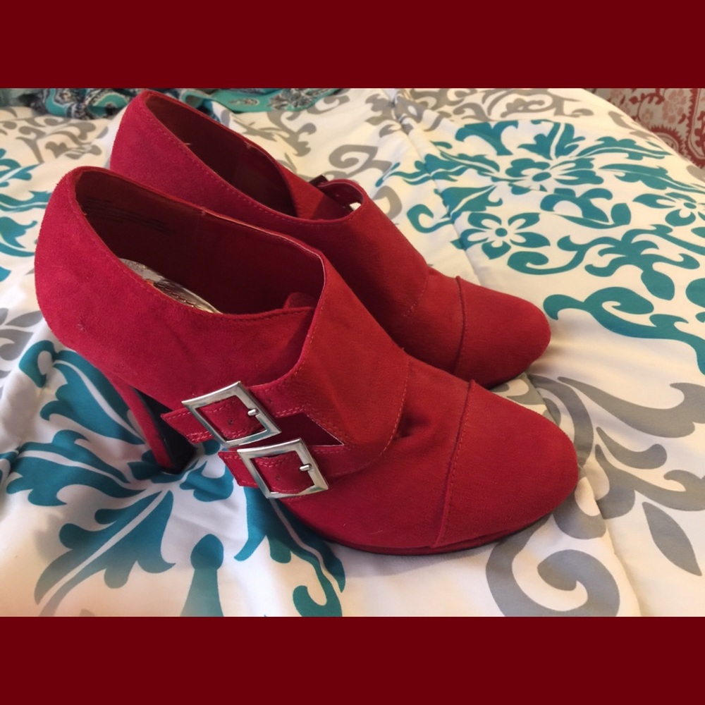 Red booties